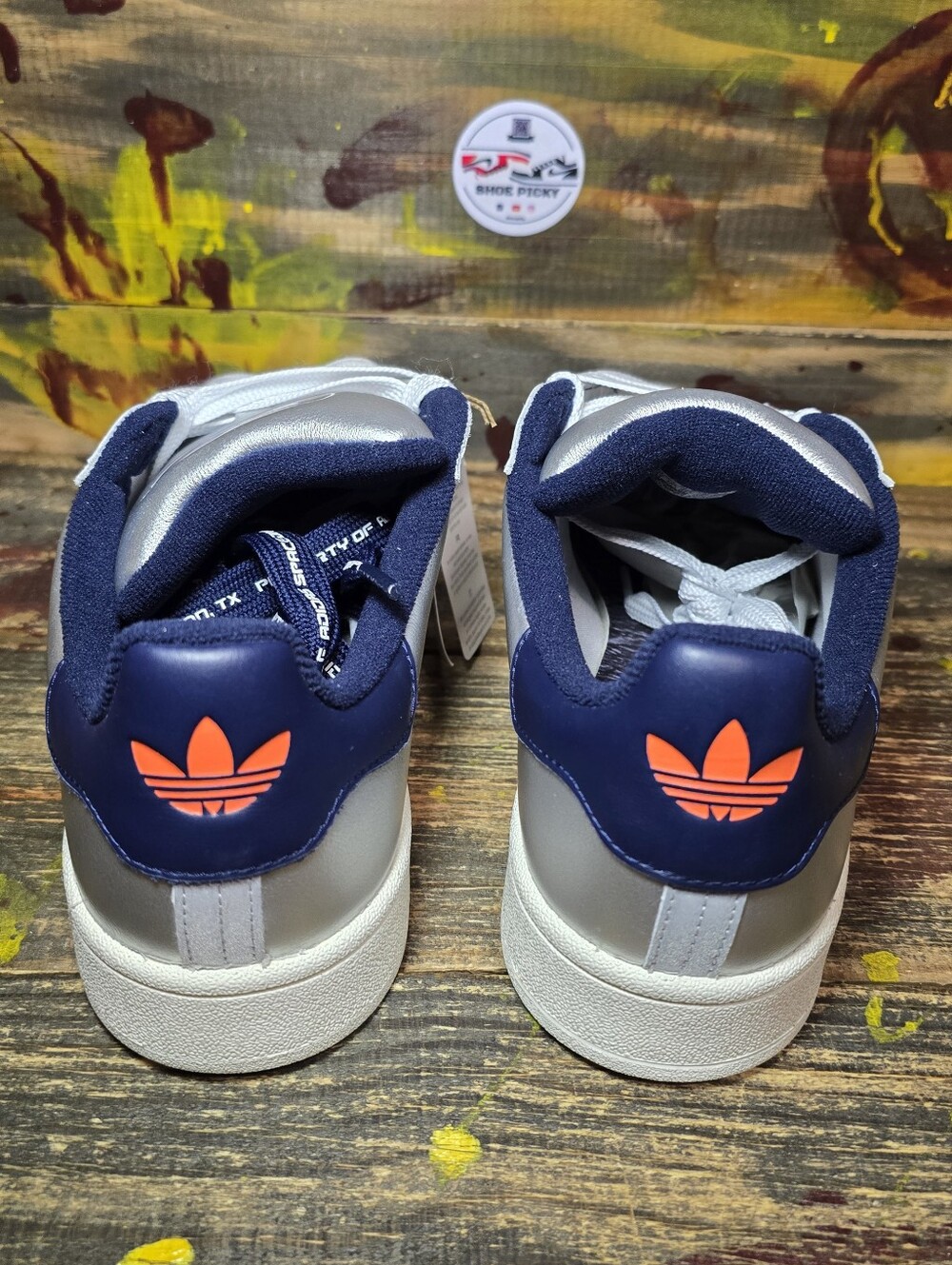adidas Originals Campus 00s Houston Space Silver Metallic KJ3830‎ Men's Size 11 - Picture 6 of 9